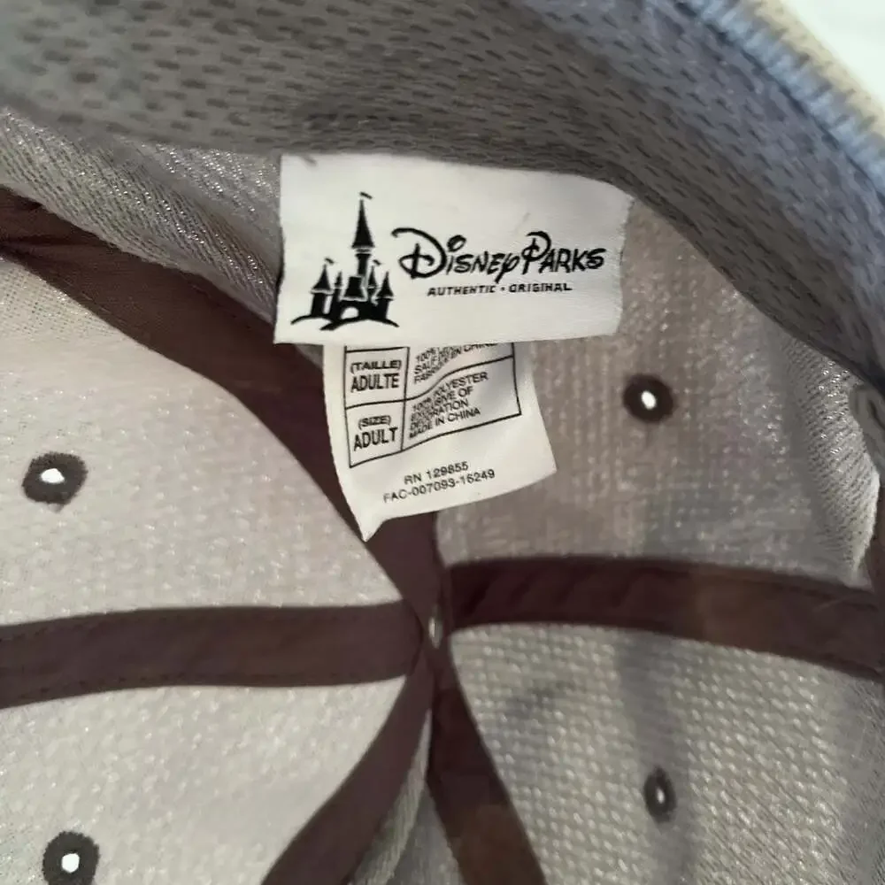 Walt Disney World 1971 Gray Mesh Adjustable Baseball Cap Hat